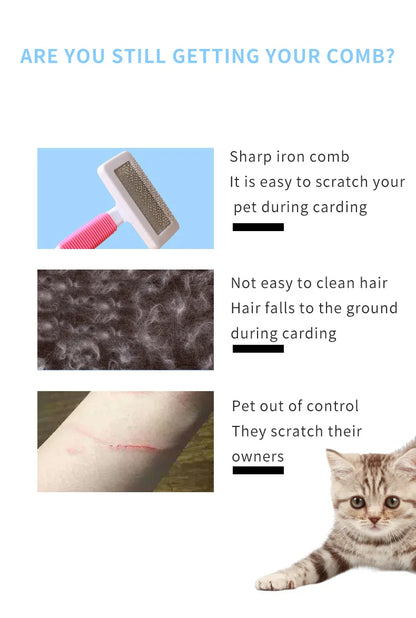 🧤 Pet Grooming Glove 🐶 Cat & Dog Hair Remover with Massage & Deshedding Function 🐱