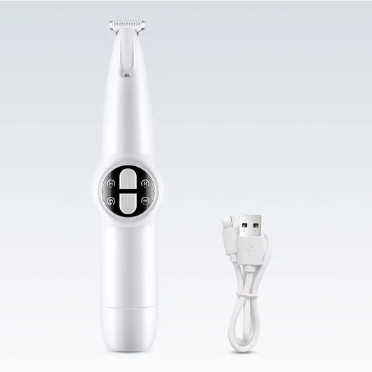 🐾 LED Pet Nail Grinder 🌟 3-Speed Rechargeable Nail Trimmer for Dogs & Cats