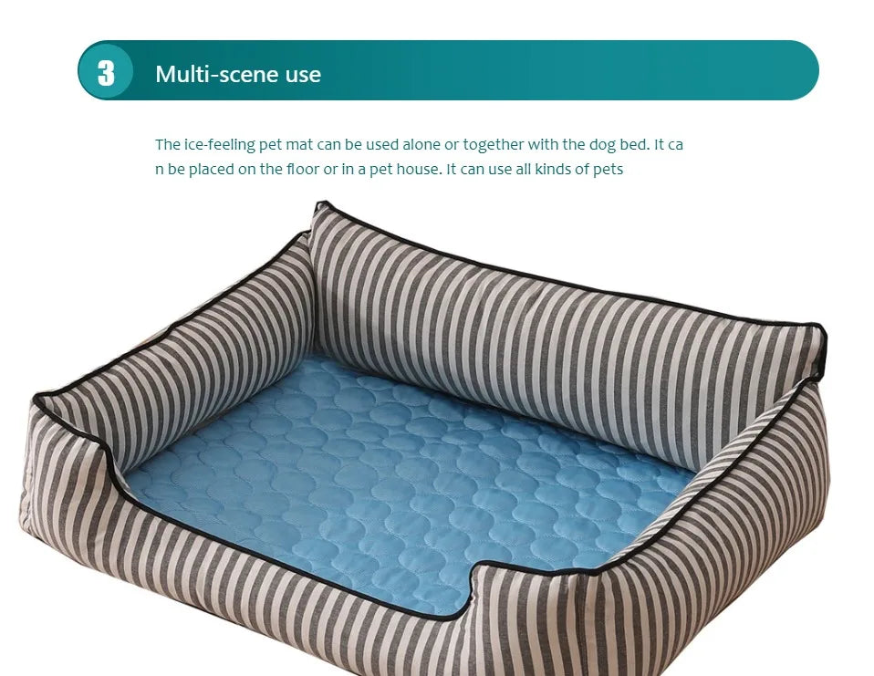 Self-Cooling Dog & Cat Mat – Summer Chill Pad