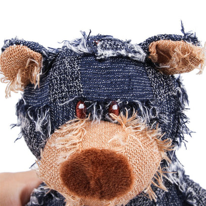 🧸 Squeaky Teddy Bear Dog Toy – Soft, Durable & Fun 🐕