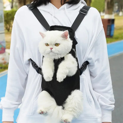 Cat Carrier Backpack – Adjustable Double Shoulder Travel Bag