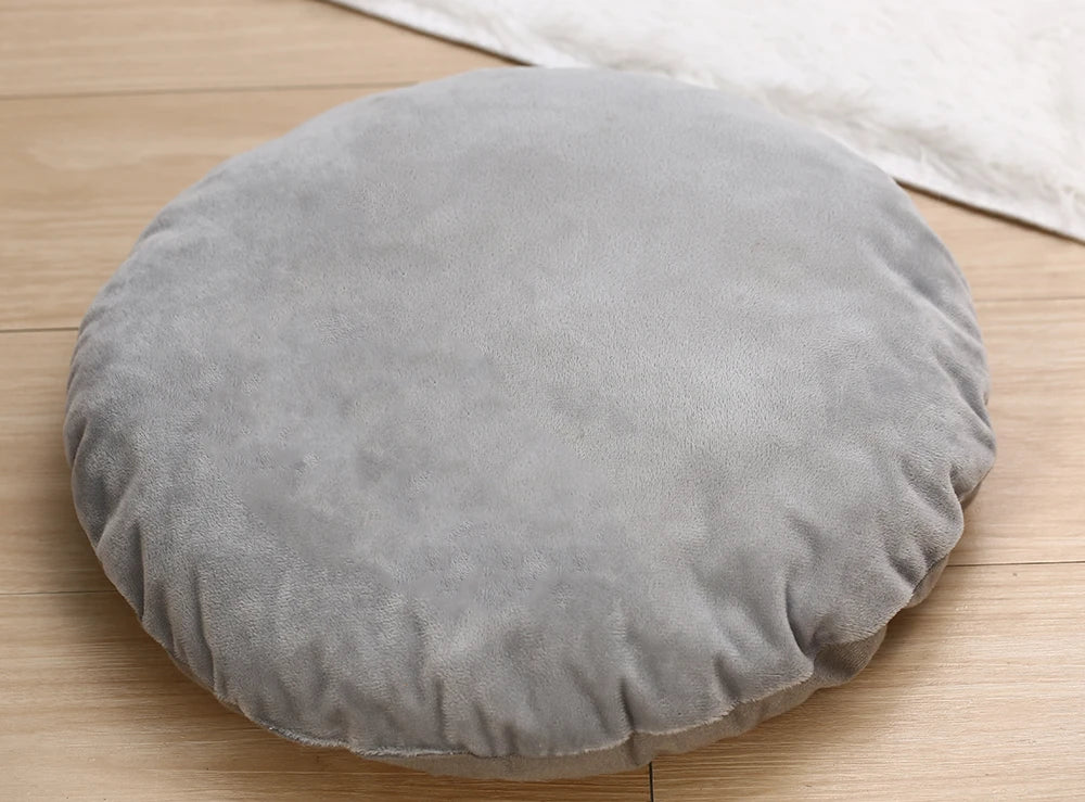 🐾 Super Soft Cat Cave Bed – Warm Semi 🧺 Covered Cotton Nest for Kittens & Small Pets