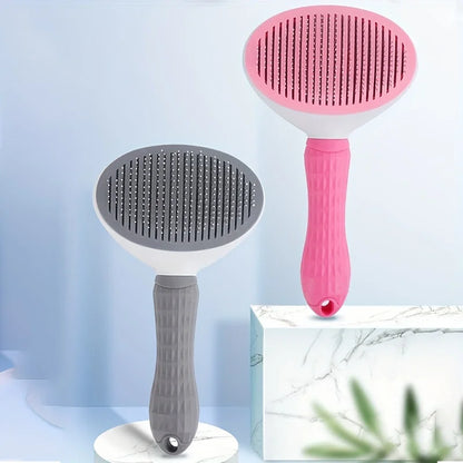 🐾 One-Click Pet Hair Removal Brush | Effortless Grooming for Dogs & Cats 🐾