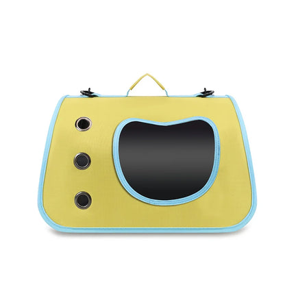 Portable Cat Carrier Bag Foldable Breathable Pet Tote
