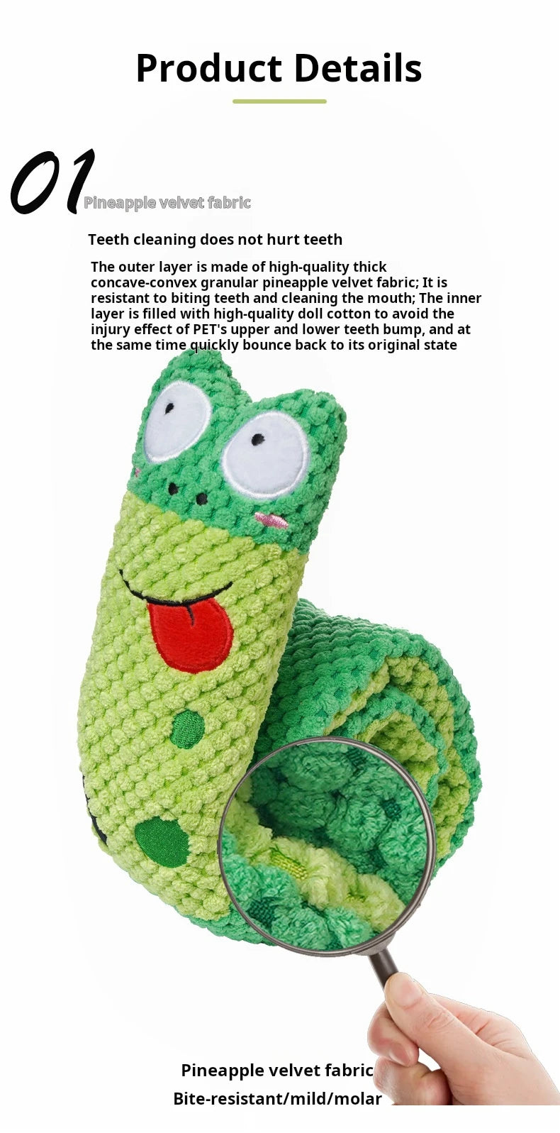 Interactive Dog Puzzle Toy 🐌 Snail Squeak & Treat Hider – Mental Play for Puppies & Small Dogs