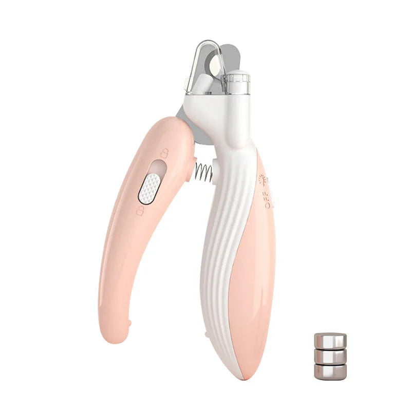 ✂️ LED Pet Nail Clippers – Professional Grooming Scissors for Dogs & Cats 🐾