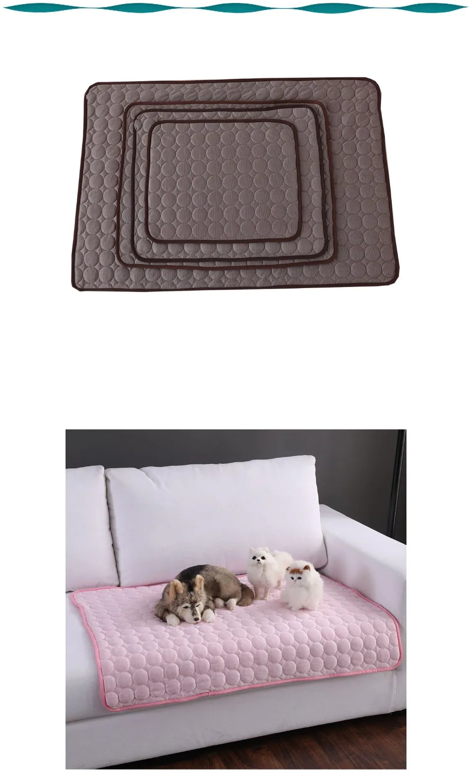 Self-Cooling Dog & Cat Mat – Summer Chill Pad