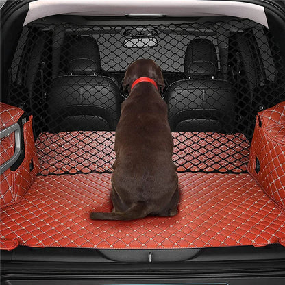 🚗 Car Pet Barrier Net 🐶 Mesh Safety Divider for SUVs & Hatchbacks