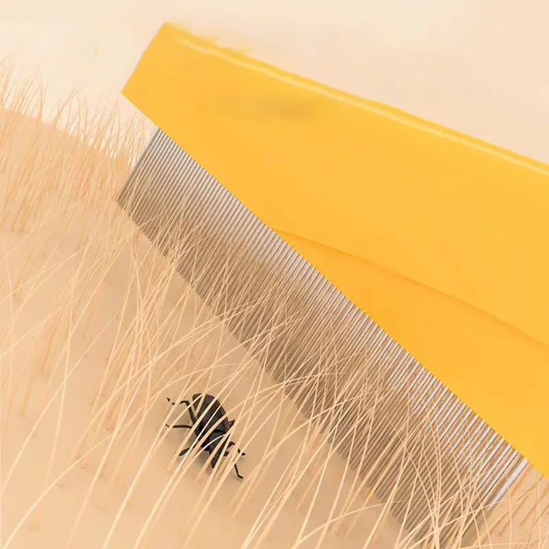 🐾 Pet Hair Shedding Comb – Stainless Steel Grooming Tool for Dogs & Cats 🐱