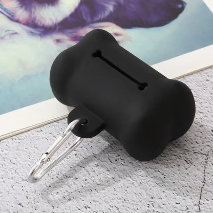Dog Waste Bag Dispenser – Bone Shaped Portable Holder – PVC