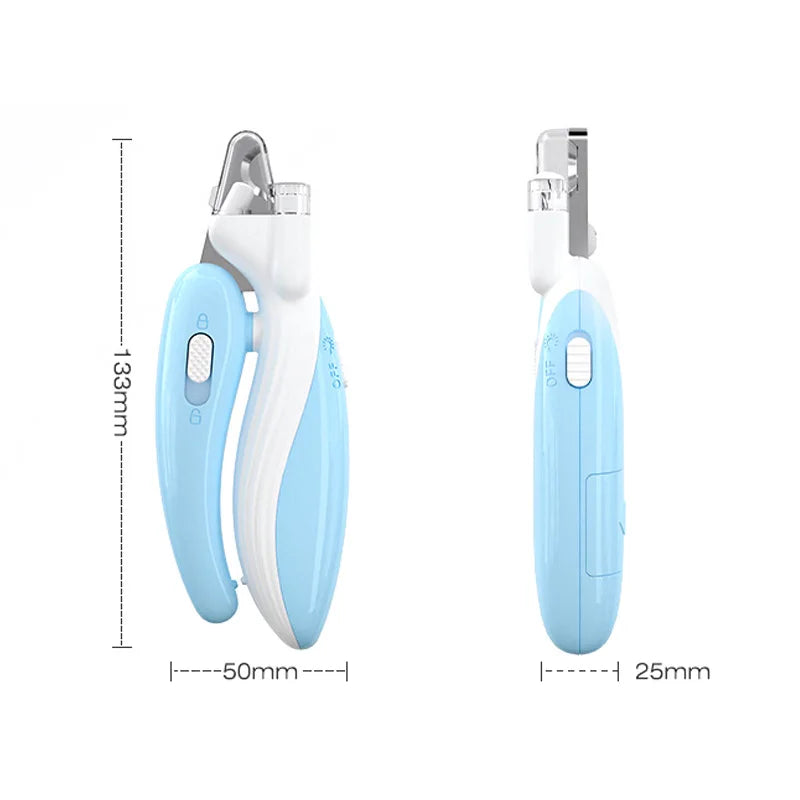 ✂️ LED Pet Nail Clippers – Professional Grooming Scissors for Dogs & Cats 🐾