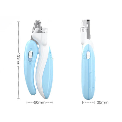 ✂️ LED Pet Nail Clippers – Professional Grooming Scissors for Dogs & Cats 🐾