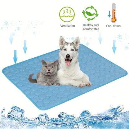 Self-Cooling Dog & Cat Mat – Summer Chill Pad