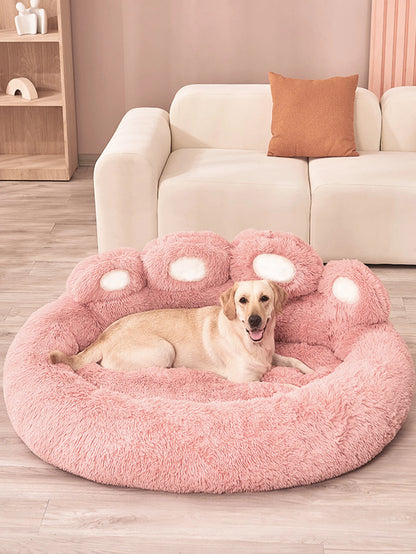 Luxury Plush Dog Sofa Bed 🐶 | Cozy & Washable Nest for Small to Large Pets 🛏️