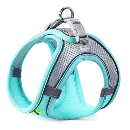 🐾 Reflective Pet Harness – Breathable Adjustable Vest for Dogs & Cats 🐶