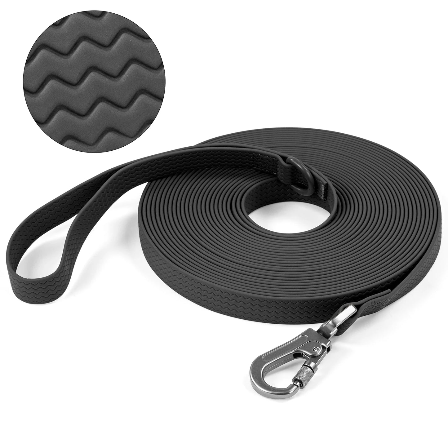Waterproof PVC Dog Leash – Strong, Non-Slip & Easy Clean