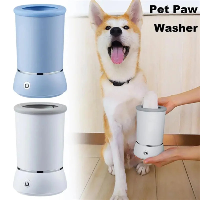 🧼 Electric Pet Paw Cleaner – Portable & Gentle Wash Cup 🐾