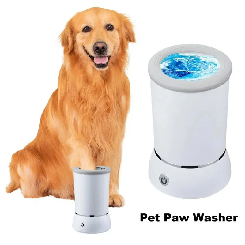 🧼 Electric Pet Paw Cleaner – Portable & Gentle Wash Cup 🐾