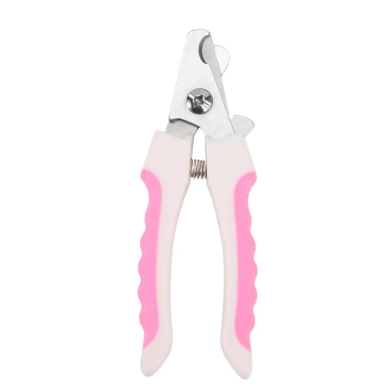🐾 Pet Nail Clippers – Stainless Steel Dog & Cat Nail Trimmer Scissors ✂️