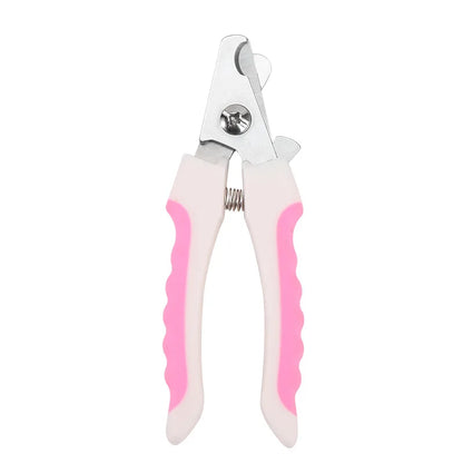 🐾 Pet Nail Clippers – Stainless Steel Dog & Cat Nail Trimmer Scissors ✂️