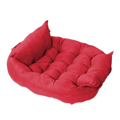 Foldable Pet Nest Bed 🐶 Cozy & Stylish Sofa Mat for Cats & Dogs 🐾