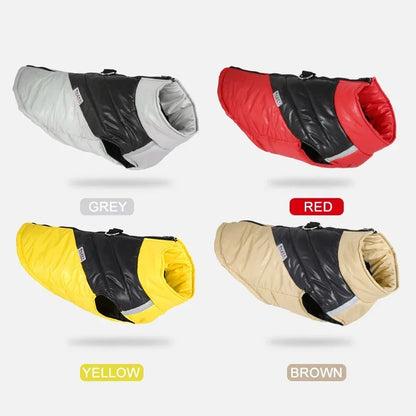 Warm Dog Jacket with Built-in Harness 🐾 Waterproof Winter Coat for Small & Large Dogs ❄️🐕