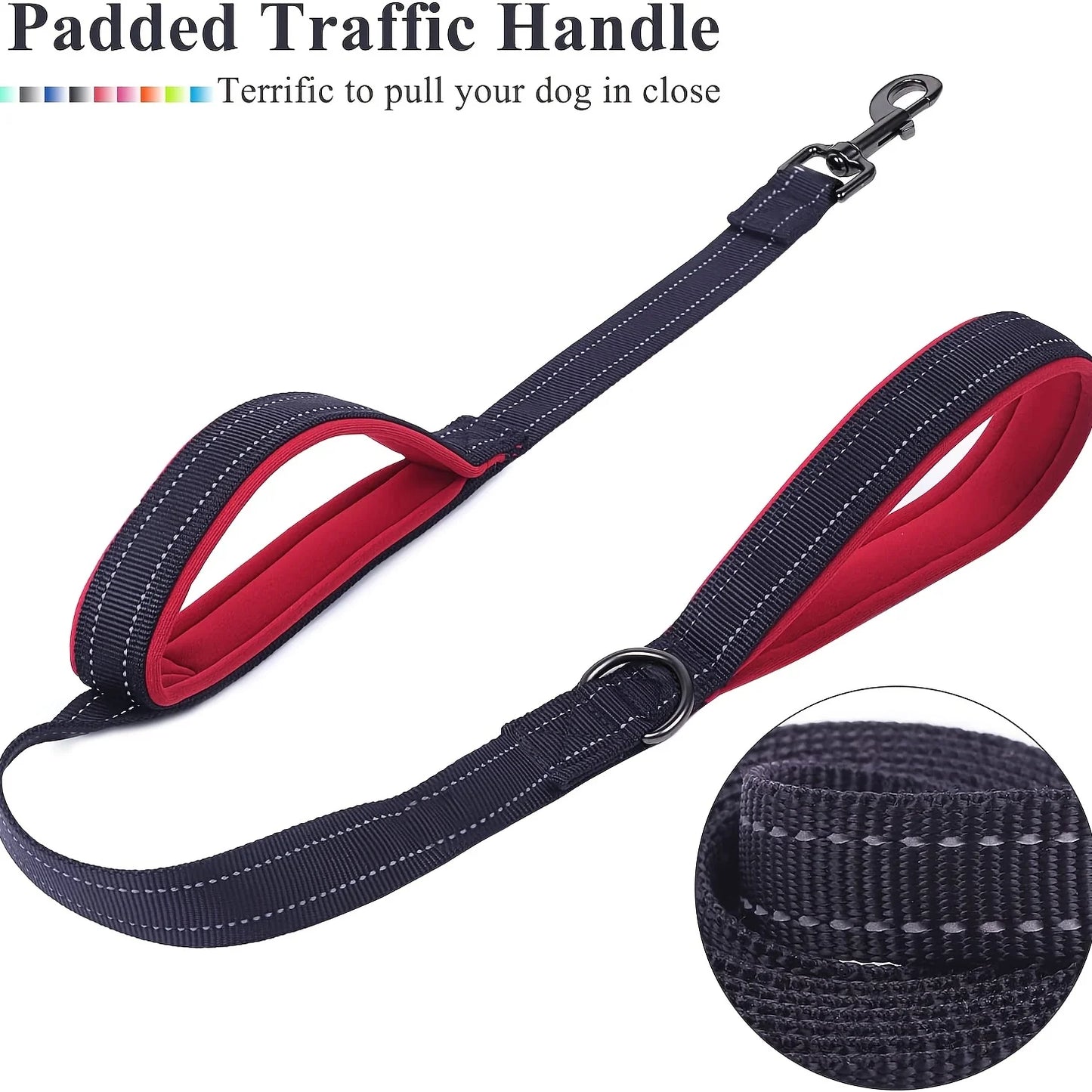 🐶 Strong & Tangle-Free Dog Leash | Soft Grip & Durable for Daily Walks 🐶