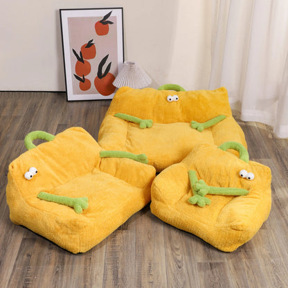 Cartoon Monster Plush Pet Sofa 🛋️ – Cute & Cozy Nest for Small & Medium Dogs & Cats