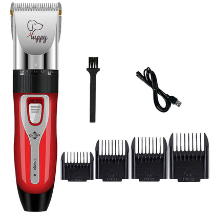 Cordless Pet Hair Clipper for Dogs Cats Rabbits Grooming