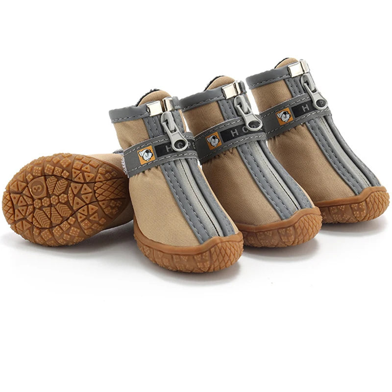 🐕 Warm Non-Slip Dog Boots for Winter & Outdoor Climbing ❄️