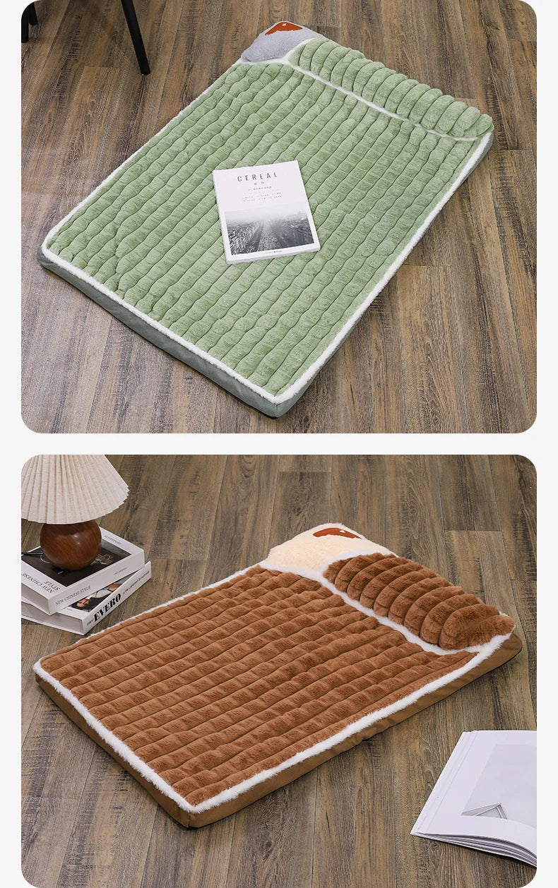 3XL Orthopedic Dog Bed 🧸 – Extra Large Cozy Winter Mat (Removable & Washable)