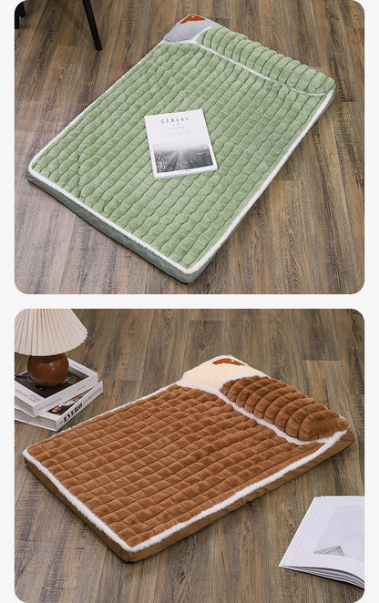 3XL Orthopedic Dog Bed 🧸 – Extra Large Cozy Winter Mat (Removable & Washable)