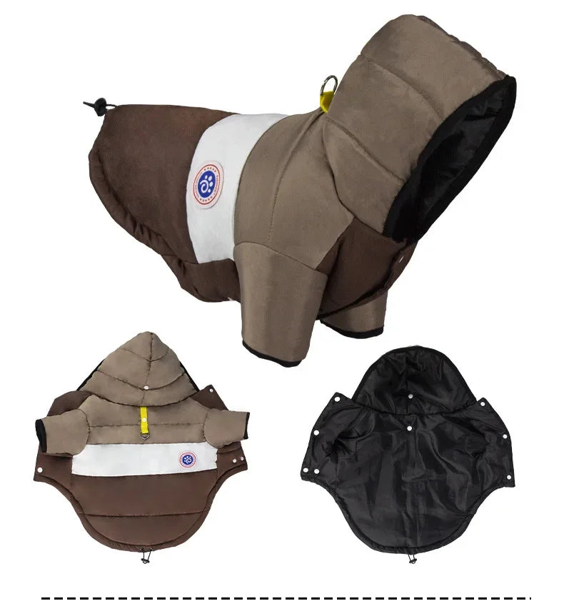 🧥 Dog Winter Jacket 🐶 Warm Padded Coat for Small & Medium Pets