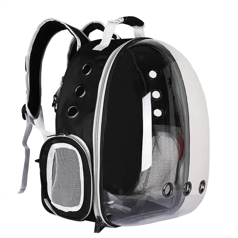 🎒 Capsule Pet Backpack 🐶🐱 | Breathable & Transparent Travel Carrier