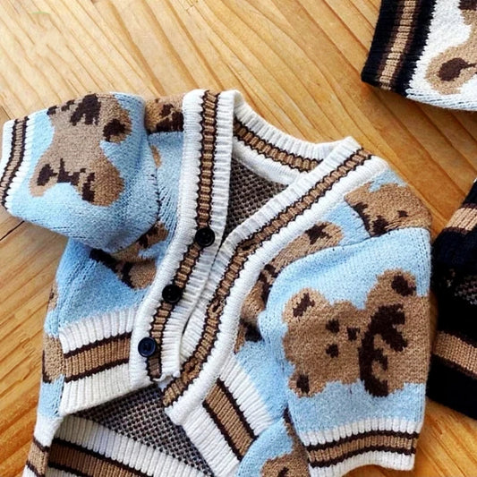 🧶 Striped Pet Sweater – Soft & Stylish Comfort for Small Pets
