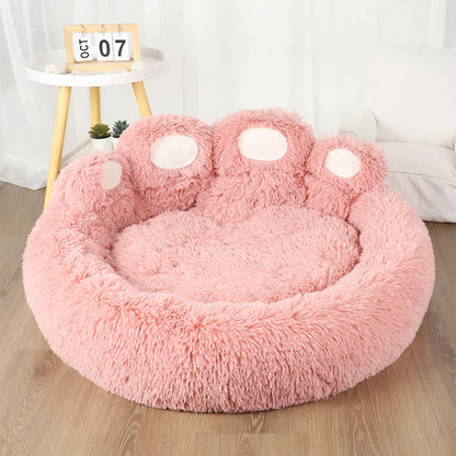 Luxury Plush Dog Sofa Bed 🐶 | Cozy & Washable Nest for Small to Large Pets 🛏️