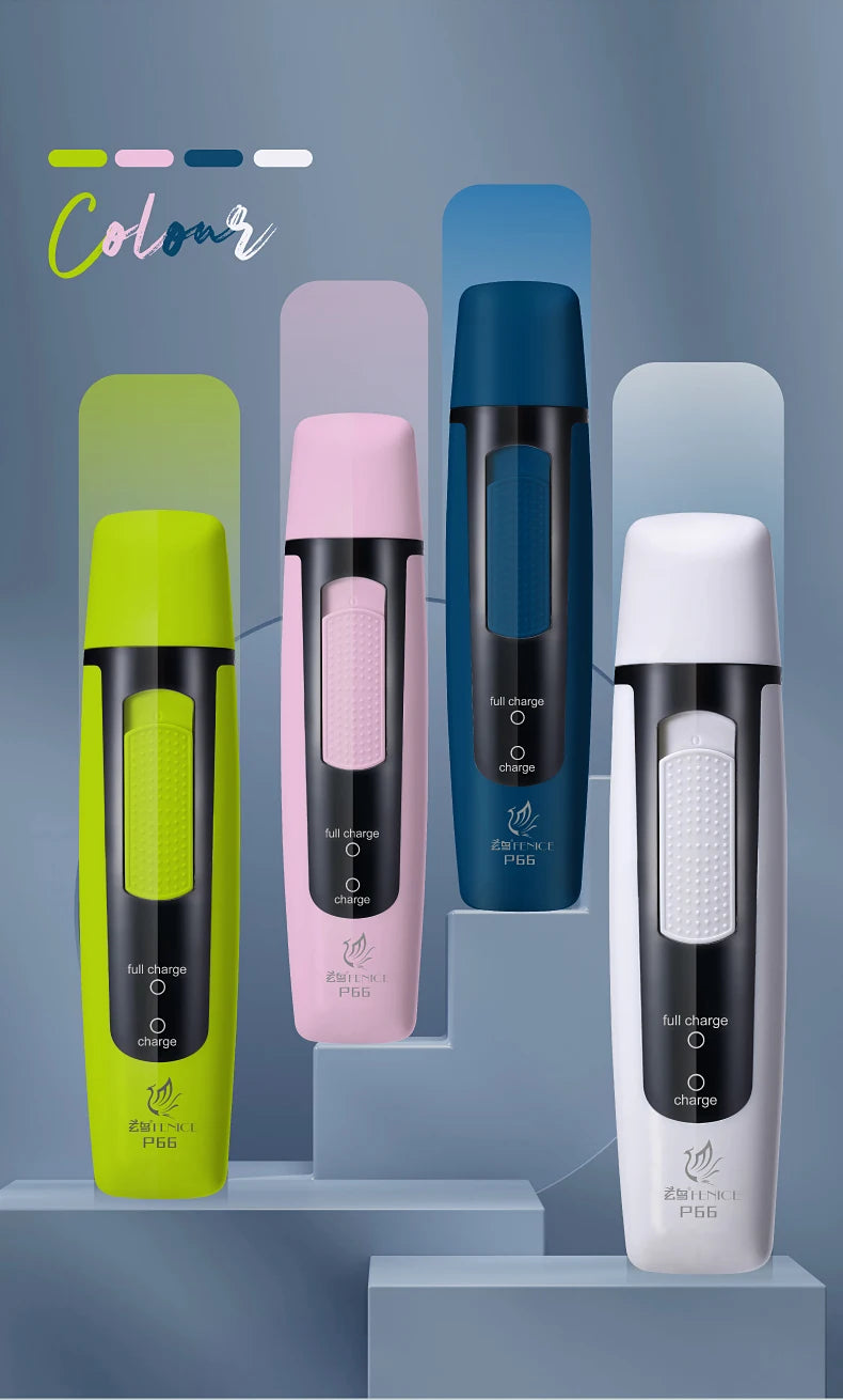 🔇 Electric Pet Nail Grinder 🐾 Rechargeable & Quiet with Diamond Head (P66)