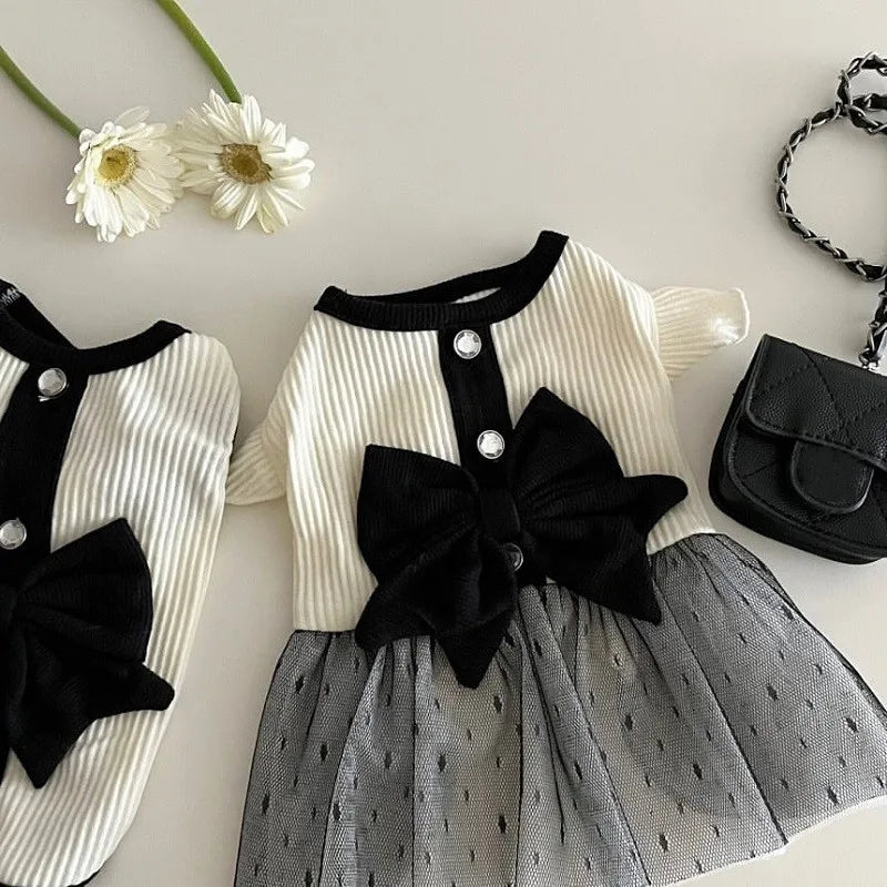 🌞 Sunflower Summer Dog Dress 🌻 Cute Mesh Princess Skirt for Small Dogs & Cats