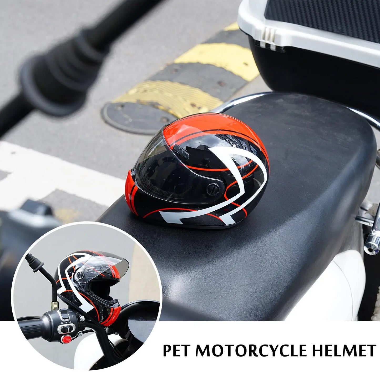 🛡️ DIY Pet Helmet – Mini Motorcycle Hat for Cats & Small Dogs 🐾
