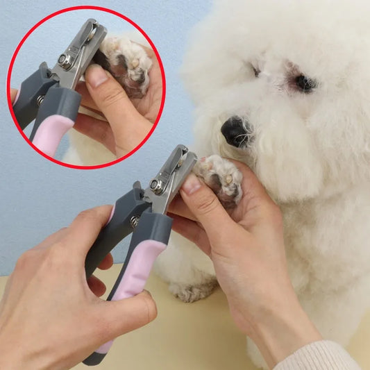 ✂️ Pet Nail Clippers 🐾 Stainless Grooming Tool for Dogs & Cats