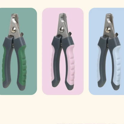 ✂️ Pet Nail Clippers 🐾 Stainless Grooming Tool for Dogs & Cats