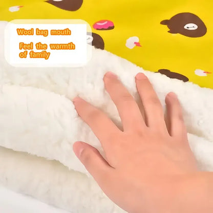 Cozy Plush Pet Sleeping Bag 🌟 Soft Tunnel Bed for Cats & Small Dogs