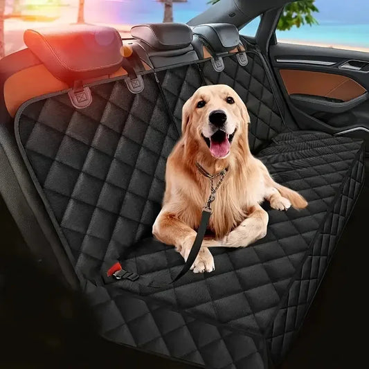 🚗 Dog Car Seat Cover 🐶 Waterproof & Hammock Travel Mat for Small to Large Dogs