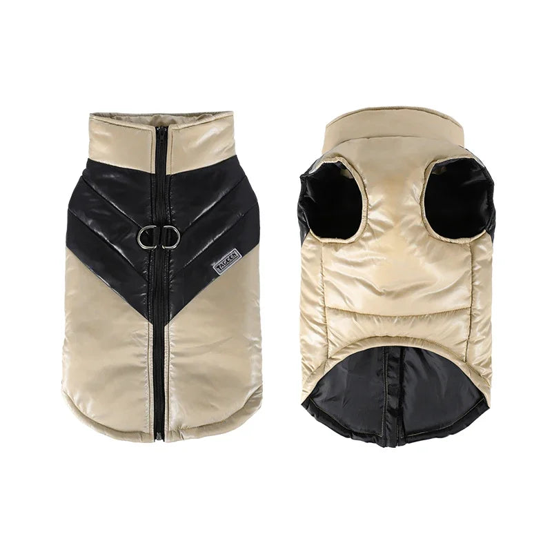 Warm Dog Jacket with Built-in Harness 🐾 Waterproof Winter Coat for Small & Large Dogs ❄️🐕