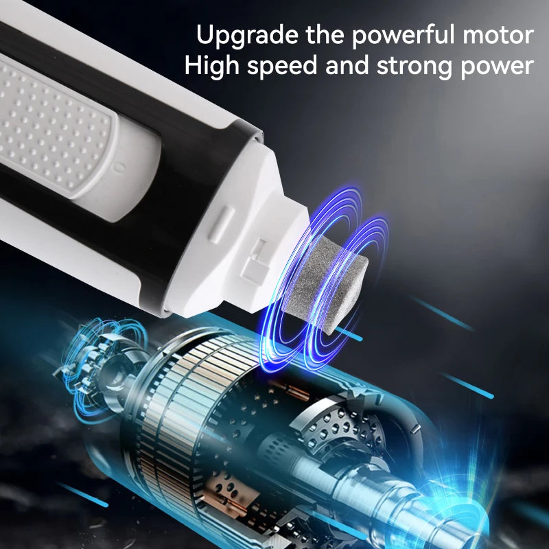 🔇 Electric Pet Nail Grinder 🐾 Rechargeable & Quiet with Diamond Head (P66)