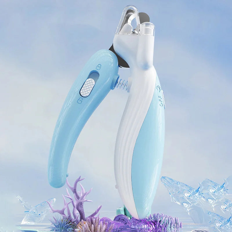 ✂️ LED Pet Nail Clippers – Professional Grooming Scissors for Dogs & Cats 🐾
