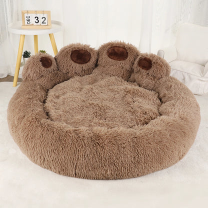 Luxury Plush Dog Sofa Bed 🐶 | Cozy & Washable Nest for Small to Large Pets 🛏️