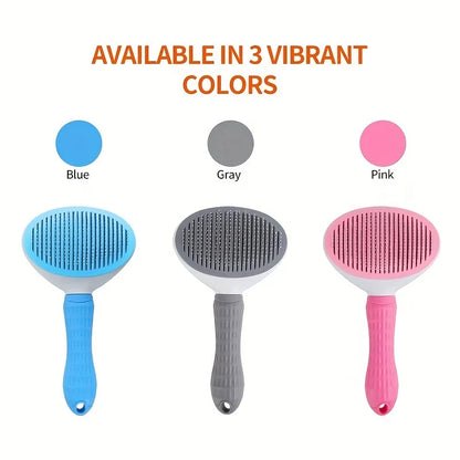 🐾 One-Click Pet Hair Removal Brush | Effortless Grooming for Dogs & Cats 🐾