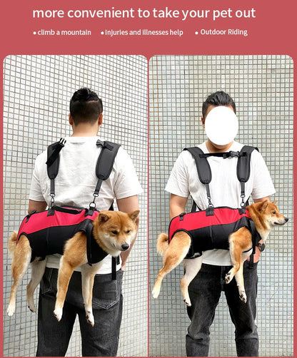 🎒 Pet Travel Backpack 🎈 Outdoor Dog & Cat Carrier 🐾