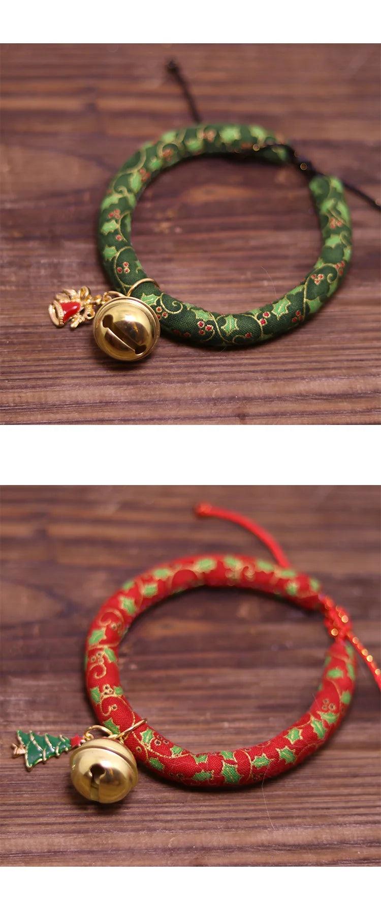 🔔 Christmas Pet Collar 🌟 Adjustable Bell Necklace for Cats & Dogs
